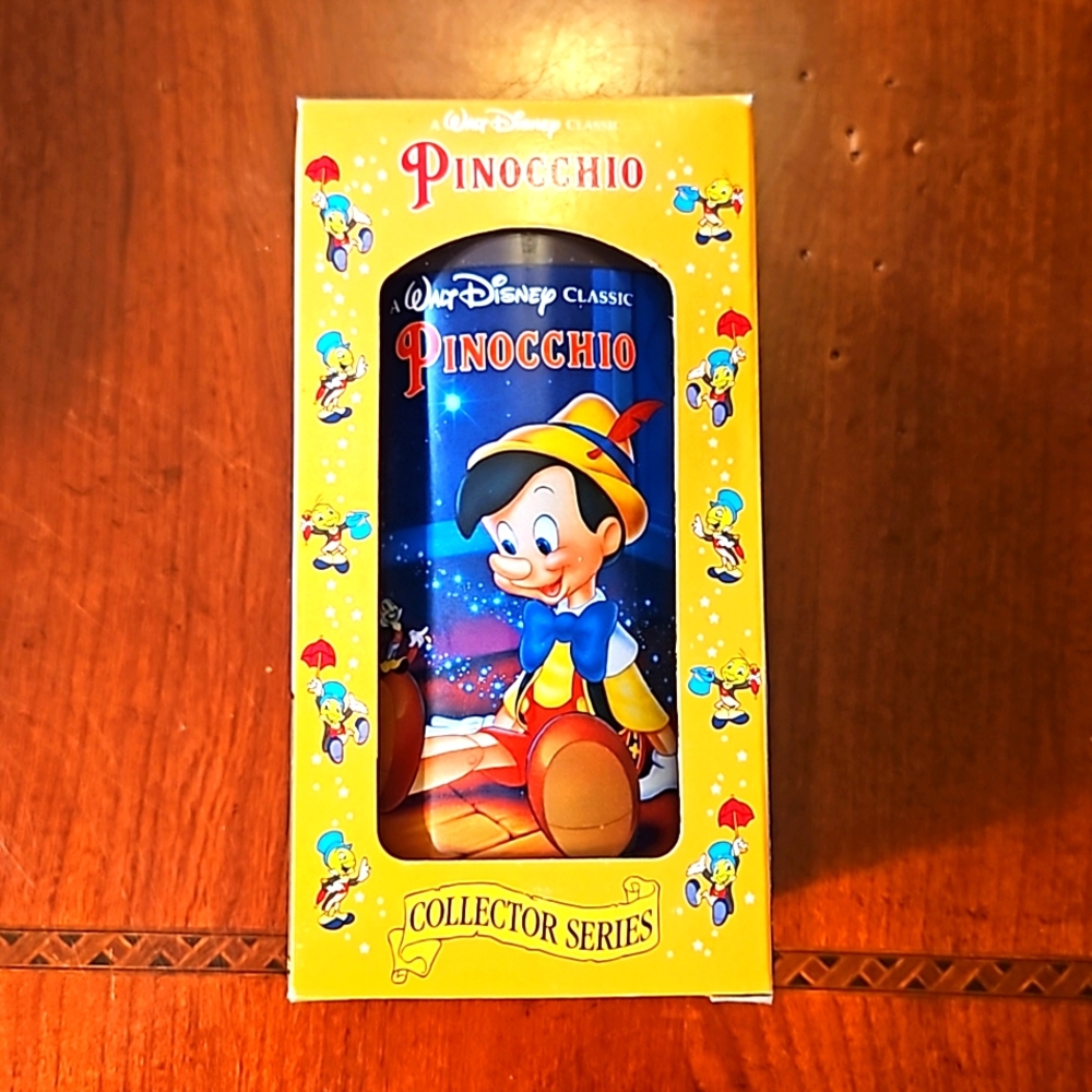 Vintage 1994 Pinocchio Disney Collectors Series Plastic Cup